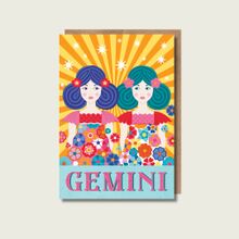 Gemini Zodiac Greeting Card