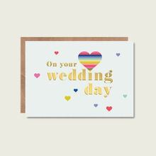 On Your Wedding Day celebration card