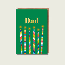 Dad Candles Birthday Card