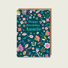 Auntie Happy Birthday Card