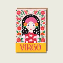 Virgo Zodiac Greeting Card