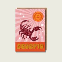 Scorpio Zodiac Greeting Card