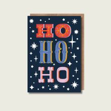 Ho Ho Ho Christmas Greetings Card