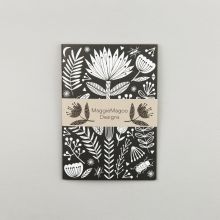 A6 floral folk art notebook