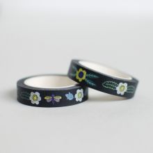 Forest flowers washi tape