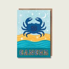 Cancer Zodiac Greeting Card