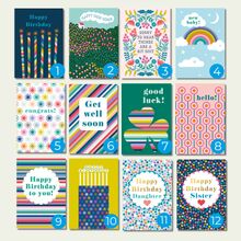 Pack of 10 Greetings Cards - New Designs